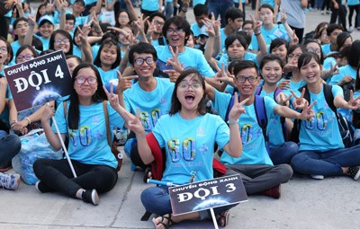 Activists attend the Earth Hour Gala on March 19 (Photo: SGGP)